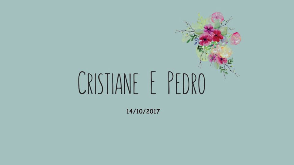 Cristiane e Pedro