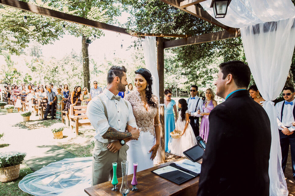 Casamento ao ar livre Casamento ao ar livre